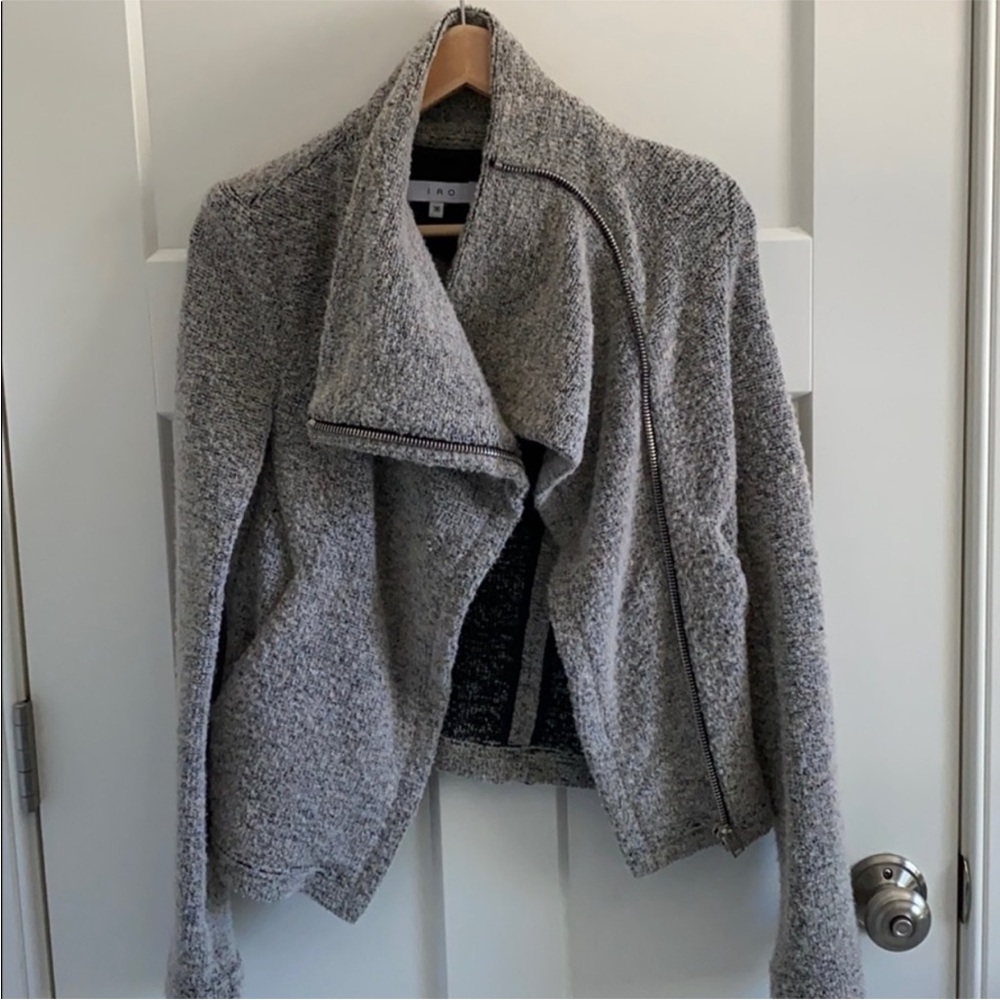 IRO Bessie gray jacket